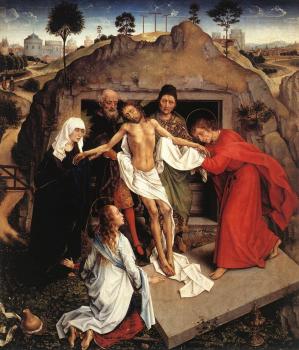 Rogier Van Der Weyden : Entombment of Christ